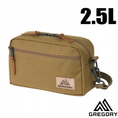 【美國 GREGORY】PAD SHOULDER POUCH 2.5L 可調式側背包(M)/65380-E561 郊狼棕✿30E010